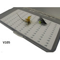 Wędkarskie pudełka na muchy FIT V105 / 85 x 147 x 22 mm Vision FlyFishing Wędkarskie pudełka na muchy FIT V105 / 85 x 147 x 22 mm Vision FlyFishing