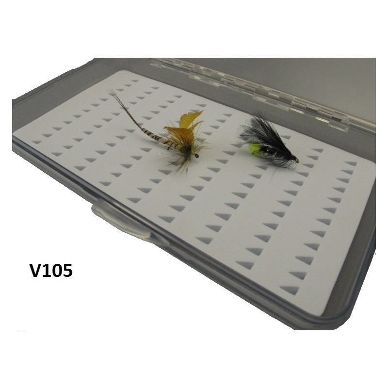 Wędkarskie pudełka na muchy FIT V102 / rozmiary 100 x 127 x 15 mm Vision FlyFishing Wędkarskie pudełka na muchy FIT V102 / rozmiary 100 x 127 x 15 mm Vision FlyFishing