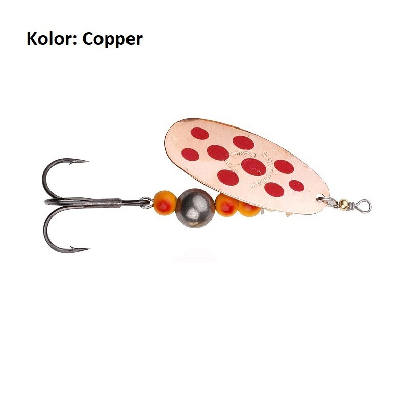Błystka obrotowa Savage Gear Caviar R-4/14 14g Copper Błystka obrotowa Savage Gear Caviar R-4/14 14g Copper