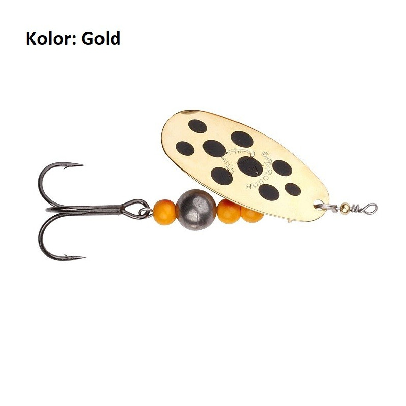 Błystka obrotowa Savage Gear Caviar R-4/14 14g Gold Błystka obrotowa Savage Gear Caviar R-4/14 14g Gold