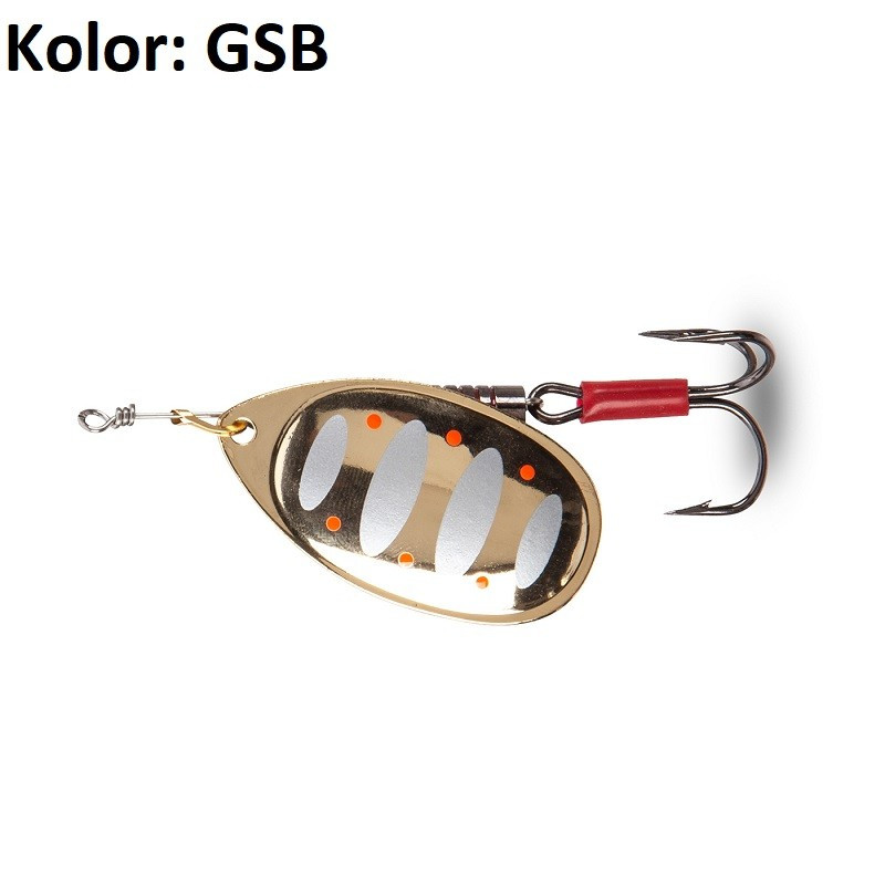 Błystka obrotowa Iron Claw F-Blade Spinner 7g roz.3 gsb