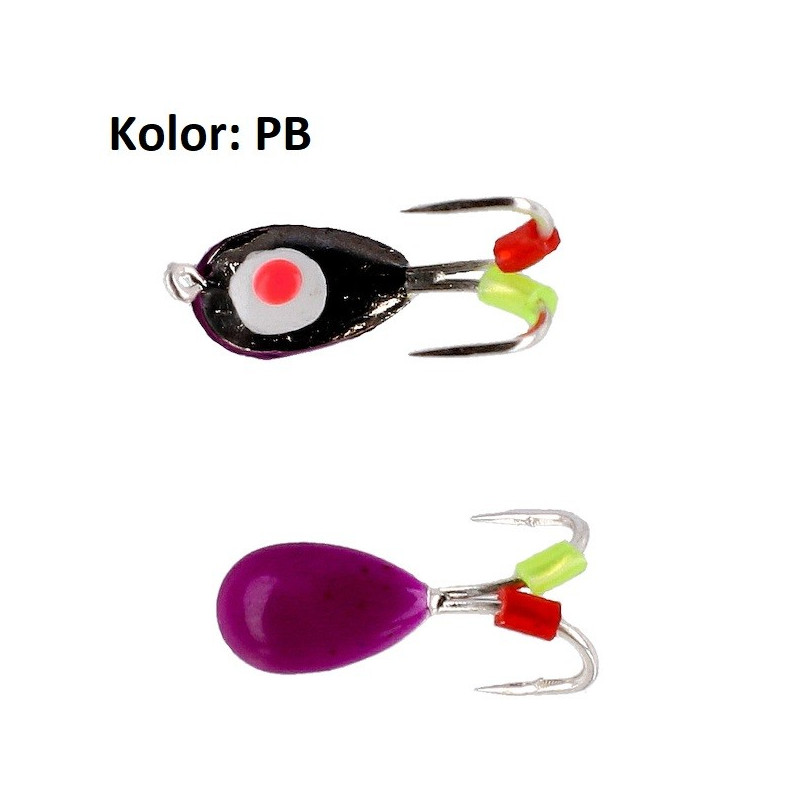 Diabełek podlodowy Mikado 4mm PB