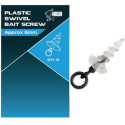 Wkręt Plastic Swivel Bait Screw NASH Wkręt Plastic Swivel Bait Screw NASH