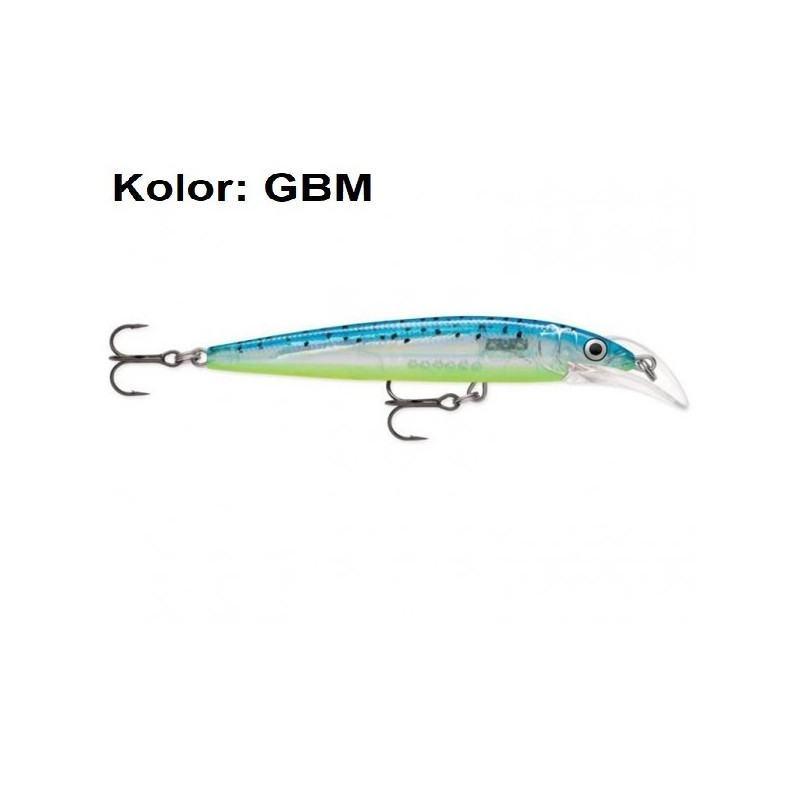 Wobler Rapala Scatter Rap Deep Husky Jerk 10cm GBM