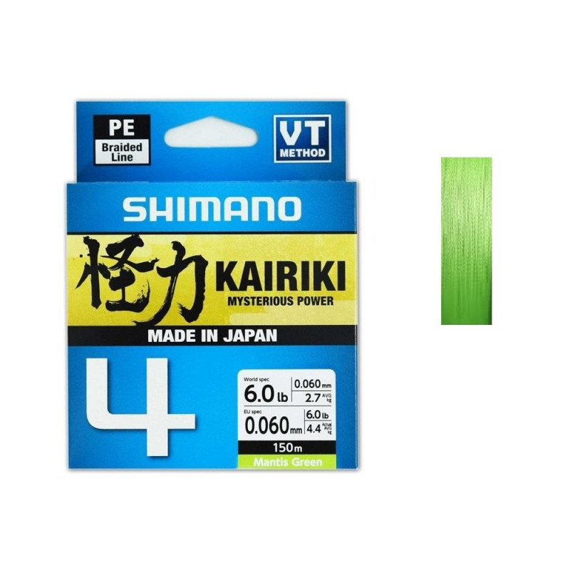 Plecionka Shimano Kairiki 4 150m / 0,215mm Plecionka Shimano Kairiki 4 150m / 0,215mm