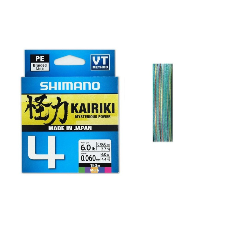 Plecionka Shimano Kairiki 4 150m / 0,16mm Plecionka Shimano Kairiki 4 150m / 0,16mm