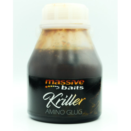 Koncentrat Massive Baits AMINO GLUGS 250ml - Kriller