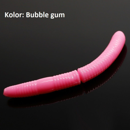 Przynęta Libra Lures Fatty D'Worm 6,5cm bubble gum Przynęta Libra Lures Fatty D'Worm 6,5cm bubble gum
