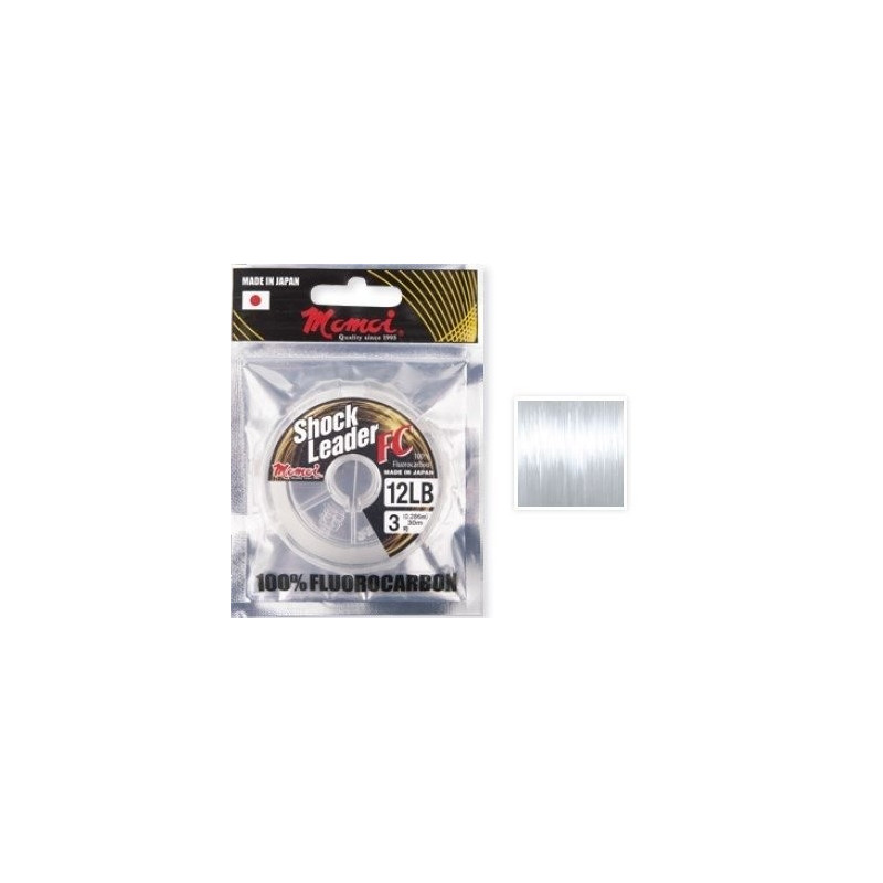 Fluorocarbon Momoi Shock Leader FC 30m / 0,437mm Fluorocarbon Momoi Shock Leader FC 30m / 0,437mm