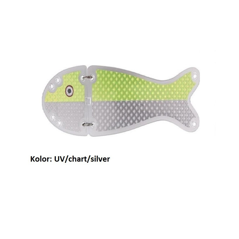 Błystka SALMON II 16.5 cm UV/chart/silver VK Błystka SALMON II 16.5 cm UV/chart/silver VK