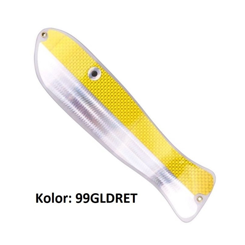 Flasher trollingowy Kingfisher II 99GLDRET O'Ki Flasher trollingowy Kingfisher II 99GLDRET O'Ki