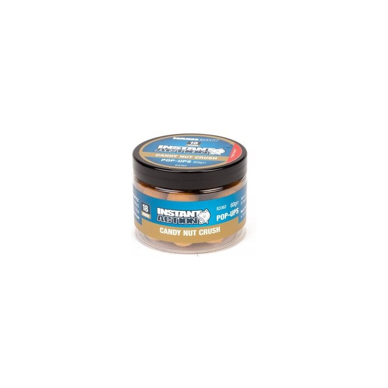 Kulki NASH Instant Action Pop Ups Candy Nut Crush 60g / 18