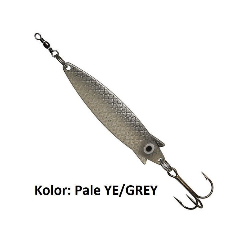 Błystka wahadłowa Abu Garcia Toby 18g-28g PALE YE/GREY
