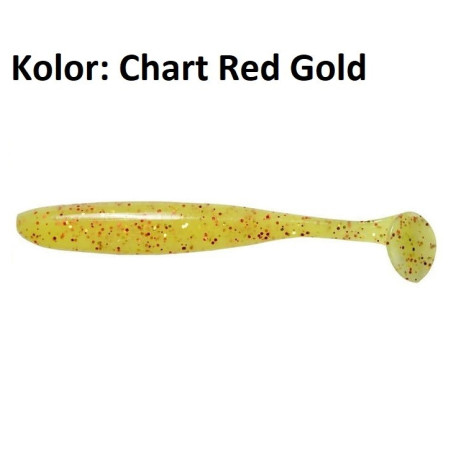 Przynęta Keitech Easy Shiner 4" i 4,5" 10cm chart red gold