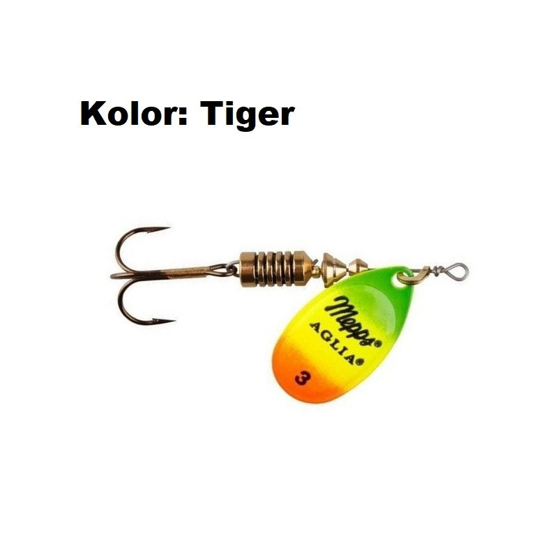 Błystka Mepps Aglia Fluo 9g roz.4 tiger