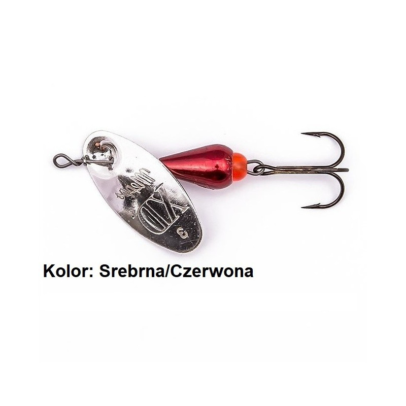 Błystka obrotowa Mepps XD 5g roz.2 srebrny/czerwony