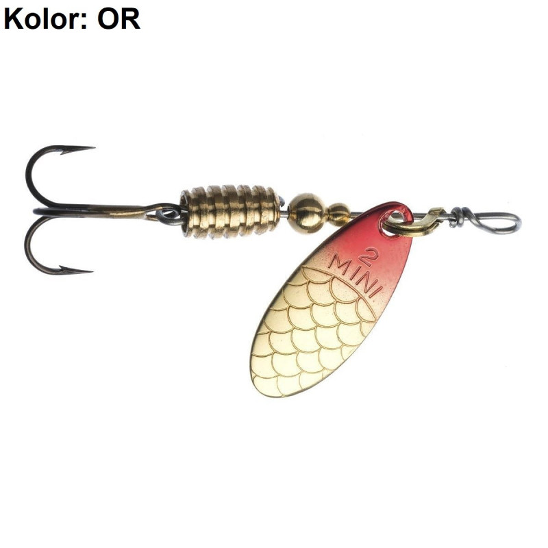 Błystka Obrotowa Jaxon Lukris Mini 2g OR Błystka Obrotowa Jaxon Lukris Mini 2g OR