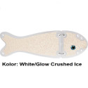 Błystka SALMON II 9,5” White/glow crushed ice VK