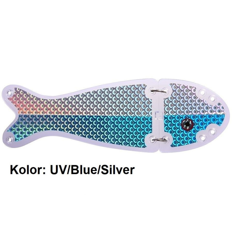 Błystka SALMON II 9,5” uv/blue/silver VK Błystka SALMON II 9,5” uv/blue/silver VK