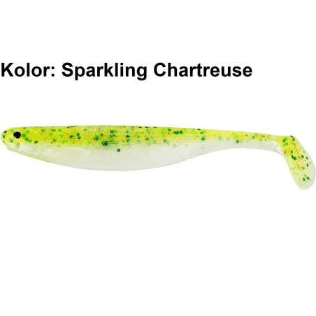 Przynęta Westin ShadTeez Slim 7.5cm Sparkling Chartreuse