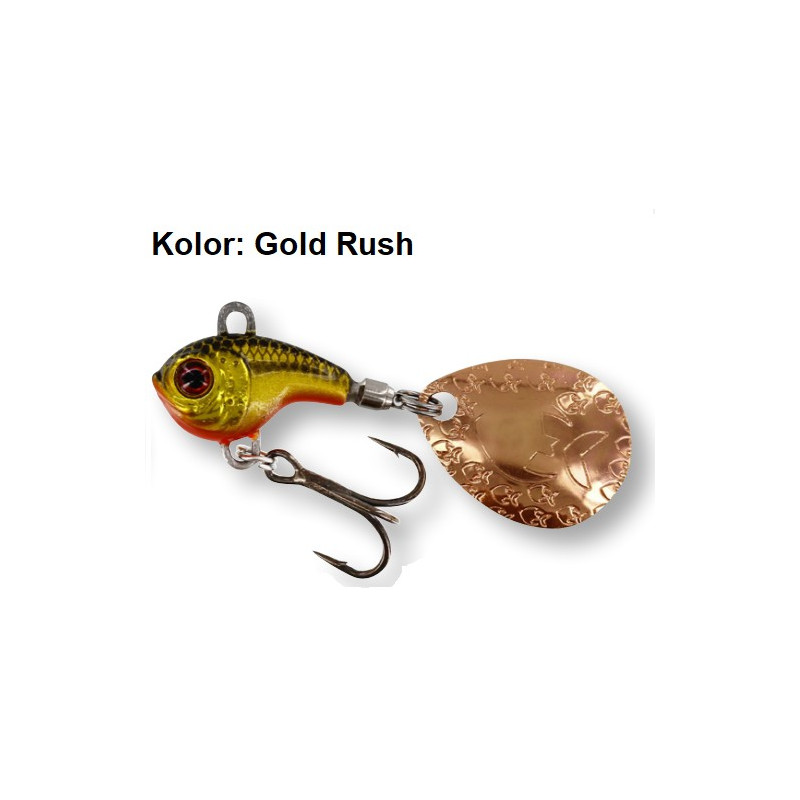 Przynęta Westin DropBite TUNGSTEN SPIN TAIL JIG 1.6cm gold rush Przynęta Westin DropBite TUNGSTEN SPIN TAIL JIG 1.6cm gold rush