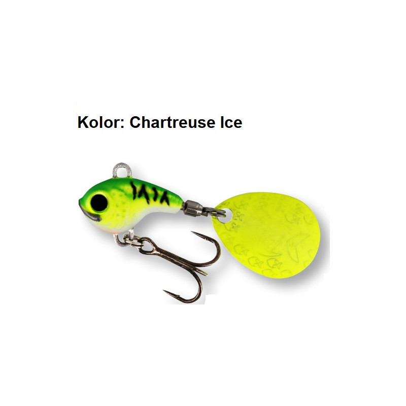 Przynęta Westin DropBite TUNGSTEN SPIN TAIL JIG 1.6cm Chartreuse Ice