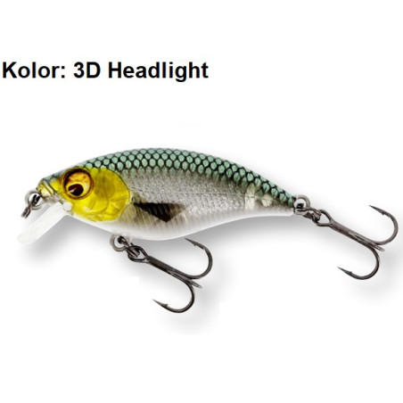 Wobler Westin BuzzBite SR Crankbite 5cm 3d headlight