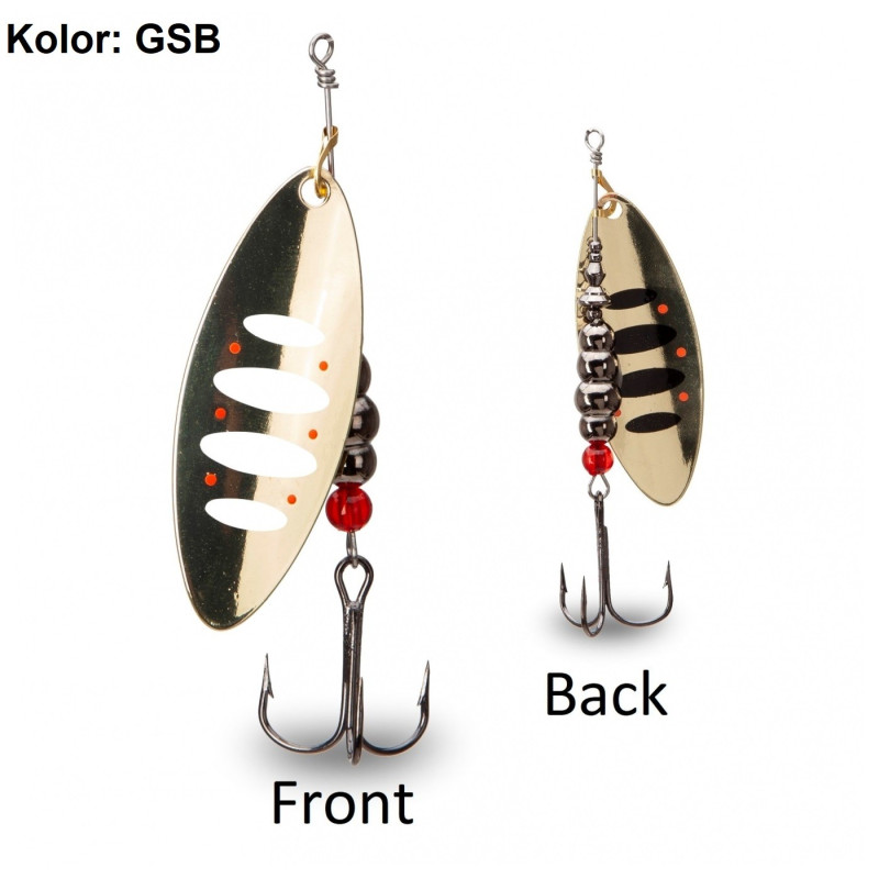 Błystka L-Blade Spinner R-3 8g gsb Iron Claw Błystka L-Blade Spinner R-3 8g gsb Iron Claw