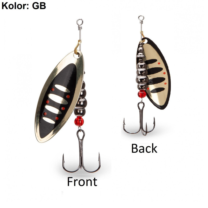 Błystka L-Blade Spinner R-3 8g GB Iron Claw Błystka L-Blade Spinner R-3 8g GB Iron Claw