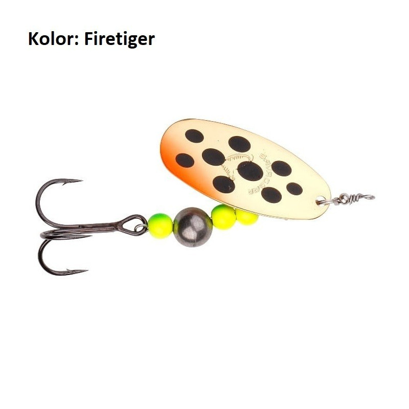 Błystka obrotowa Savage Gear Caviar R-3 9,5g Firetiger Błystka obrotowa Savage Gear Caviar R-3 9,5g Firetiger