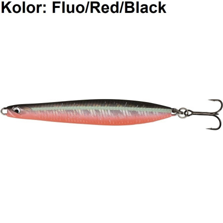 Błystka Savage Gear Seeker ISP 8,7cm 16g Fluo UV Red Black Błystka Savage Gear Seeker ISP 8,7cm 16g Fluo UV Red Black