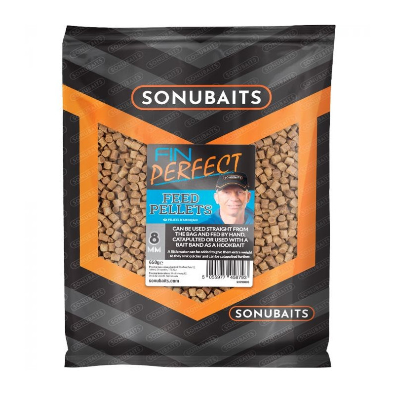 Pellet Sonubaits Fin Perfect Feed 650g - 8mm Pellet Sonubaits Fin Perfect Feed 650g - 8mm