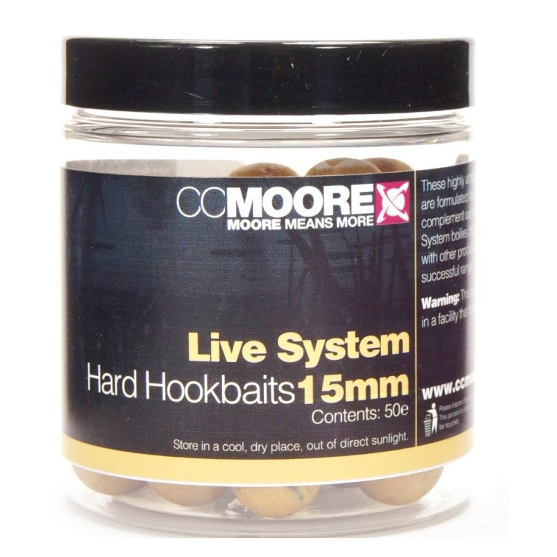 Kulki proteinowe CC Moore Hard Hookbaits 18mm - Live System