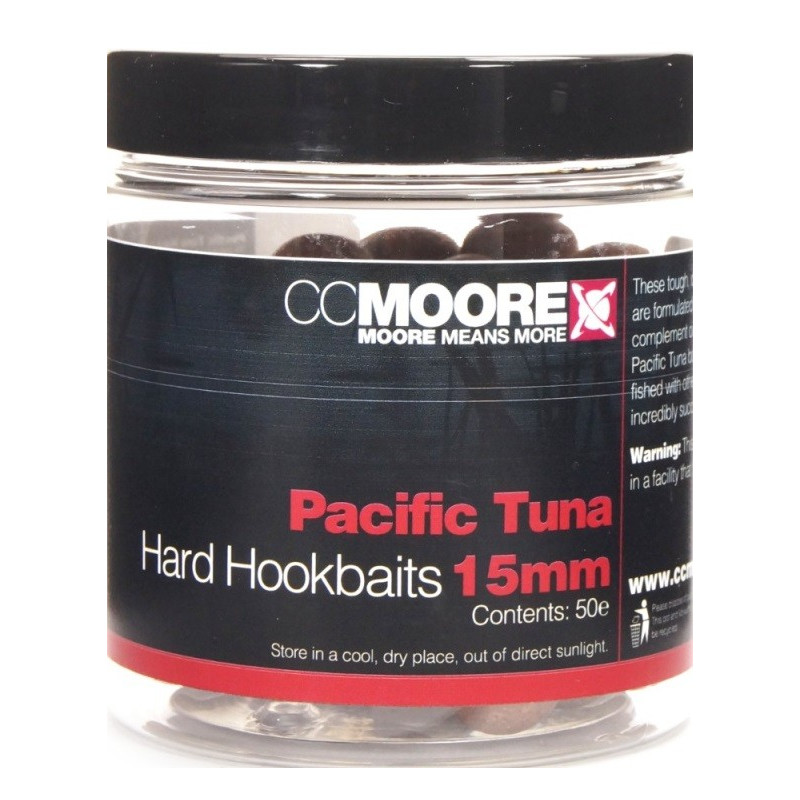 Kulki proteinowe CC Moore Hard Hookbaits 15mm - Pacific Tuna Kulki proteinowe CC Moore Hard Hookbaits 15mm - Pacific Tuna