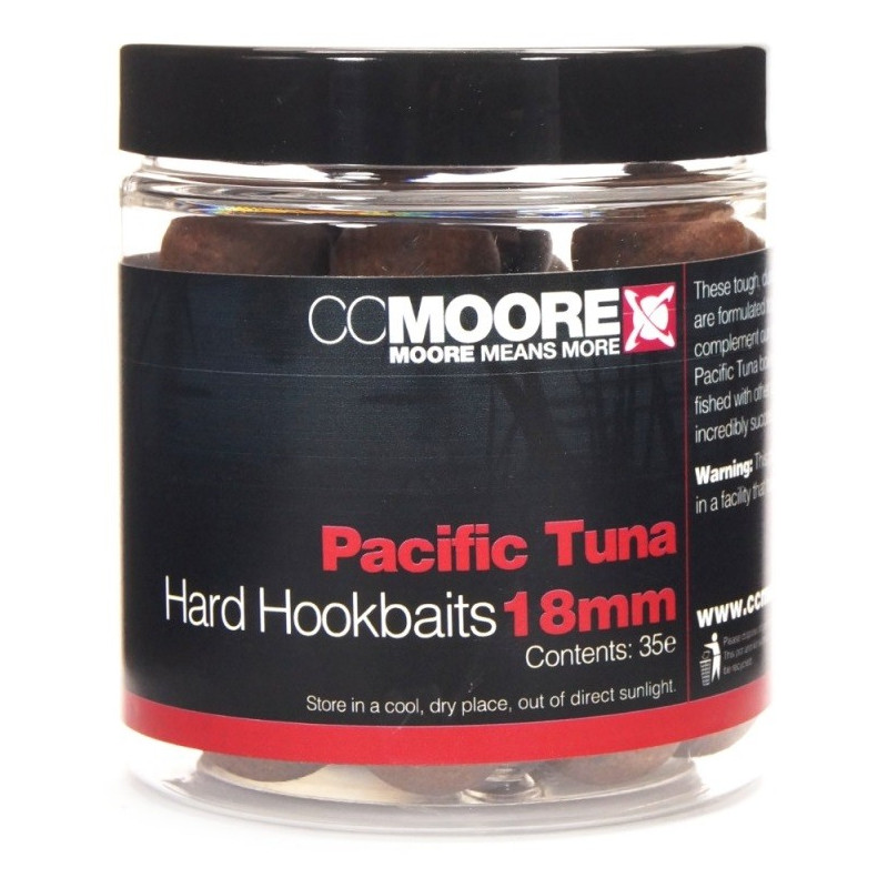 Kulki proteinowe CC Moore Hard Hookbaits 18mm - Pacific Tuna Kulki proteinowe CC Moore Hard Hookbaits 18mm - Pacific Tuna