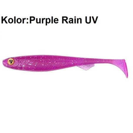 Przyneta Rage Slick Shad 7cm Purple Rain UV FoxRage