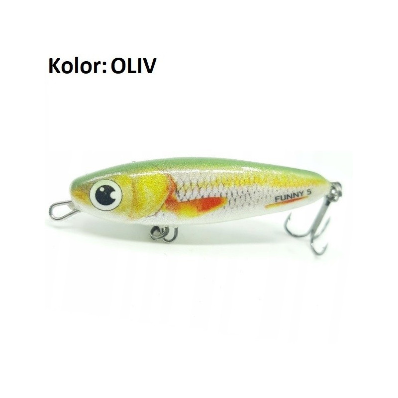 Przynęta Hunter Funny 5 5cm OLIV Przynęta Hunter Funny 5 5cm OLIV
