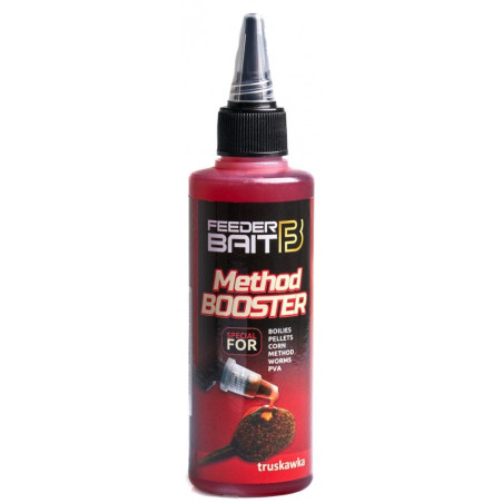 Liquid Feeder Bait Method Booster 100ml - Truskawka