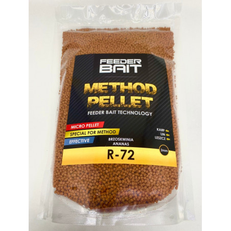 Pellet Feeder Bait Method 2mm / 800g / R72 Brzoskwinia-Ananas