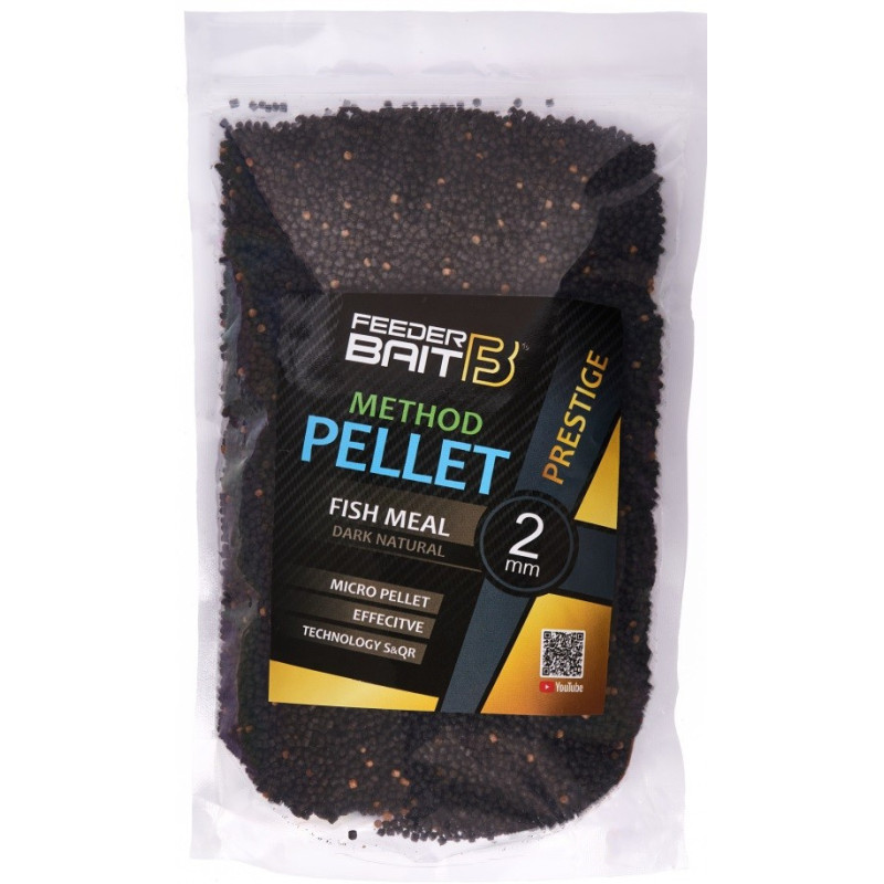 Pellet Feeder Bait Prestige 800g - 2mm Fish Meal Dark Natural