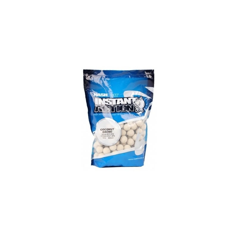 Kulki NASH Instant Action Coconut Creme 1kg / 20 / krem kokosowy
