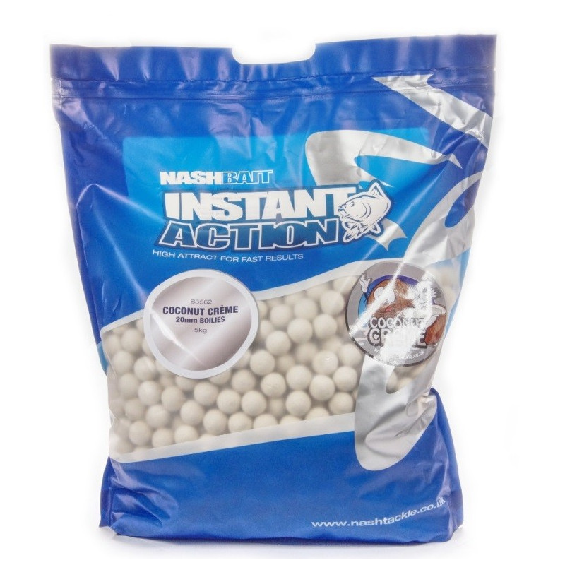 Kulki NASH Instant Action Coconut Creme 5kg / 20 / krem kokosowy
