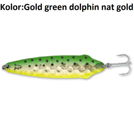 Błystka Rhino Freddi Flutter 20g roz.XL Gold green dolphin nat gold