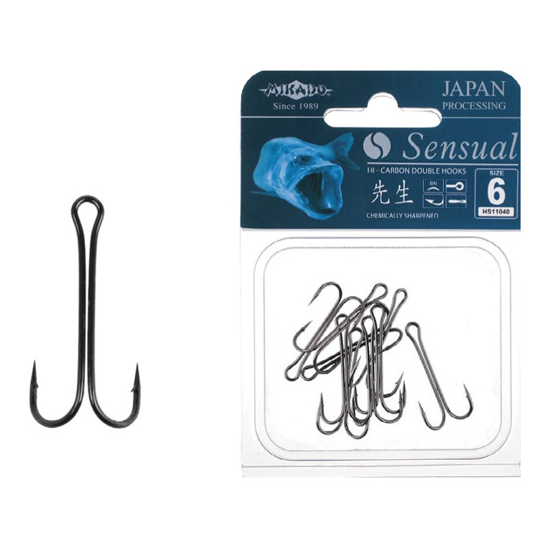 Kotwiczki Mikado Sensual Double seria HS11040 roz. 4/0 Kotwiczki Mikado Sensual Double seria HS11040 roz. 4/0