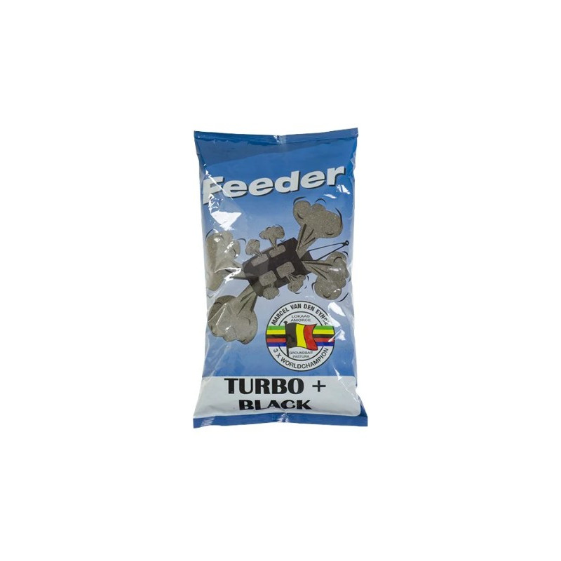 Zanęta Marcel Van Den Eynde 1kg - Feeder Turbo+ Black
