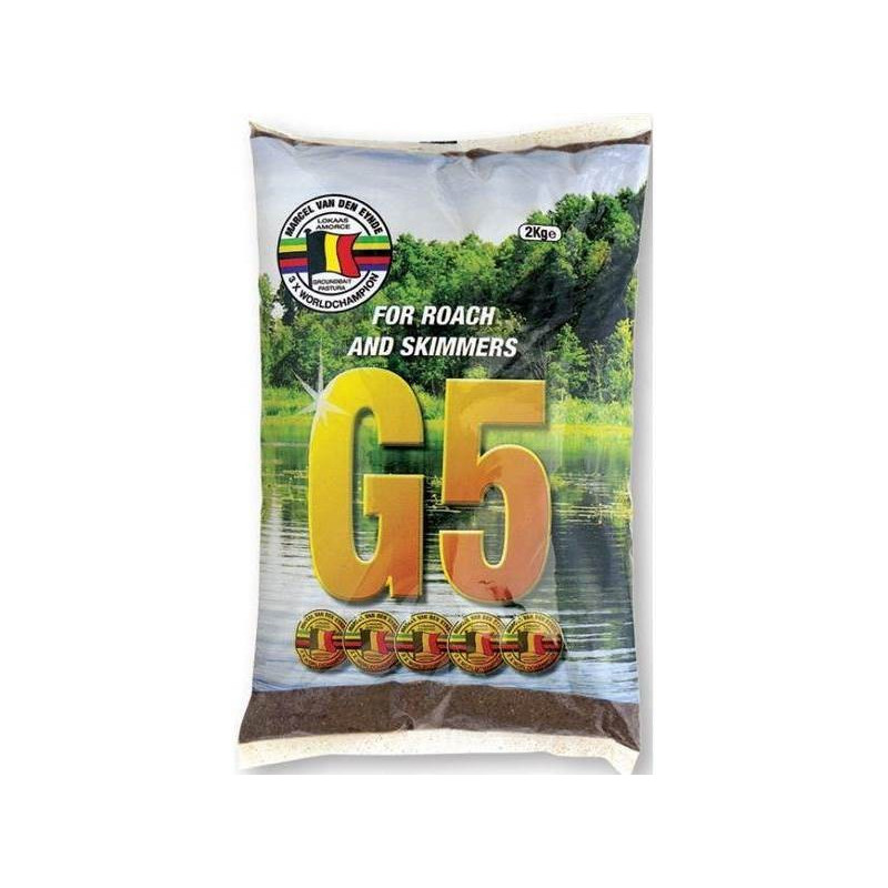 Zanęta Marcel Van Den Eynde 2kg - G5 czarna
