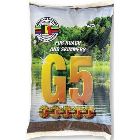 Zanęta Marcel Van Den Eynde 2kg - G5 czarna Zanęta Marcel Van Den Eynde 2kg - G5 czarna