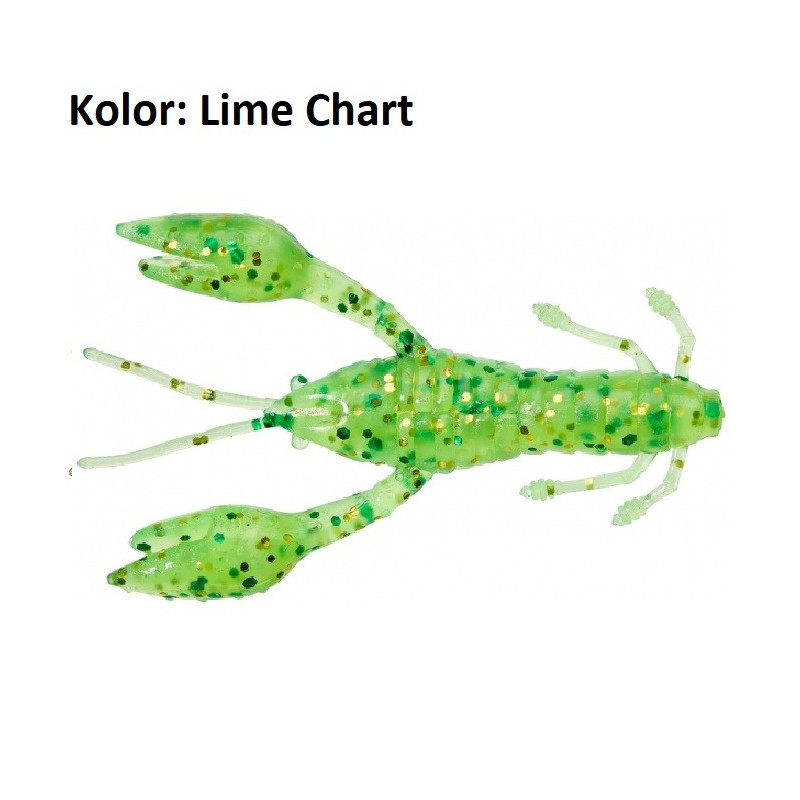 Guma Gunki Hourra Craw 5 cm Lime Chart Guma Gunki Hourra Craw 5 cm Lime Chart
