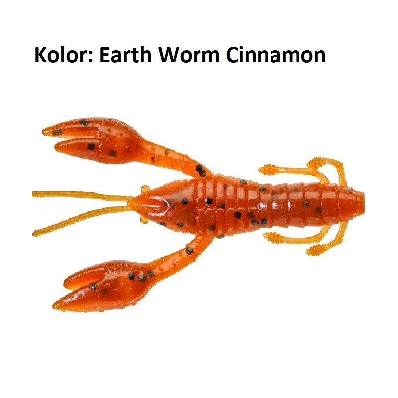 Guma Gunki Hourra Craw 5 cm Earth Worm/Cinnamon Guma Gunki Hourra Craw 5 cm Earth Worm/Cinnamon