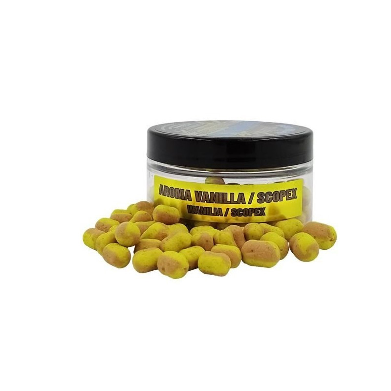 Dumbels Duo Color Pop-Up Method Feeder 30g / 8x10mm / wanilia/scopex Traper